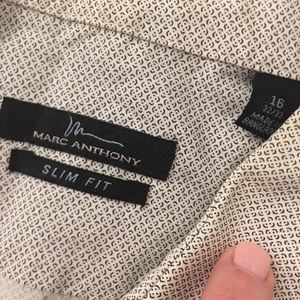 Marc Anthony Great Condition Men’s Dress Shirt